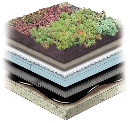 GARDEN ROOF® ROCK MINERAL WOOL ASSEMBLIES